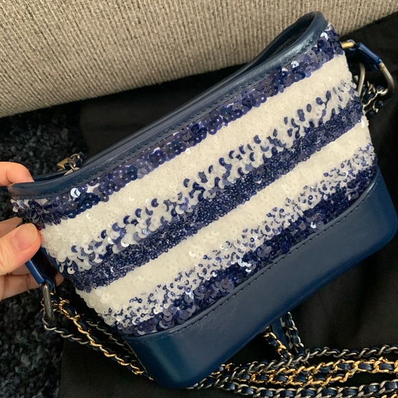 Chanel Gabrielle sequins small hobo shoulder bag - Picture 2 of 8